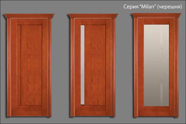 александрийские двери серии Милано